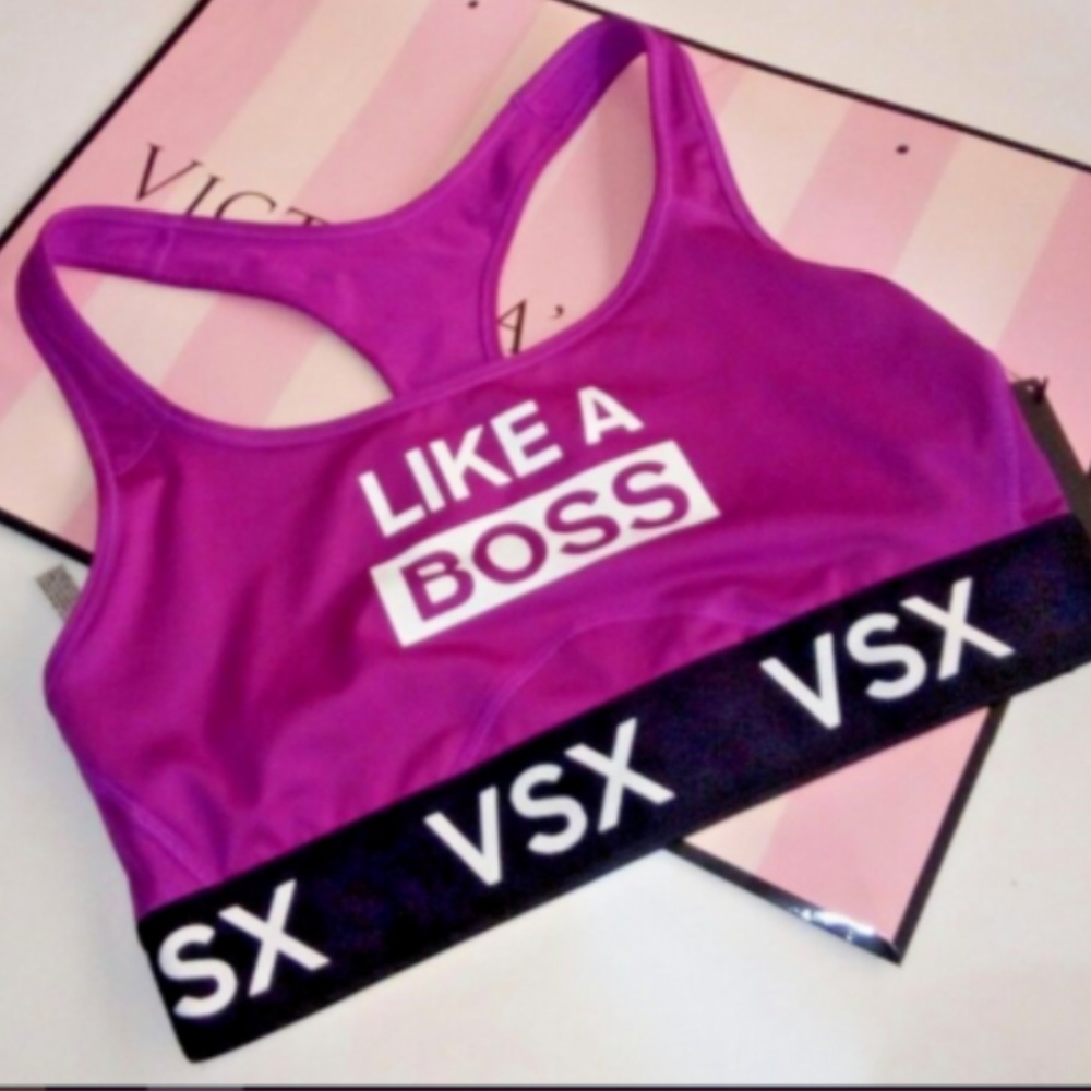 Vs sports bra bralette wire free magneta - Picture 2 of 2